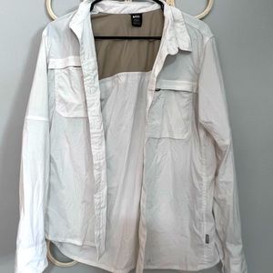 REI Co-op Sahara Solid Long-Sleeve Shirt - Women's White size medium